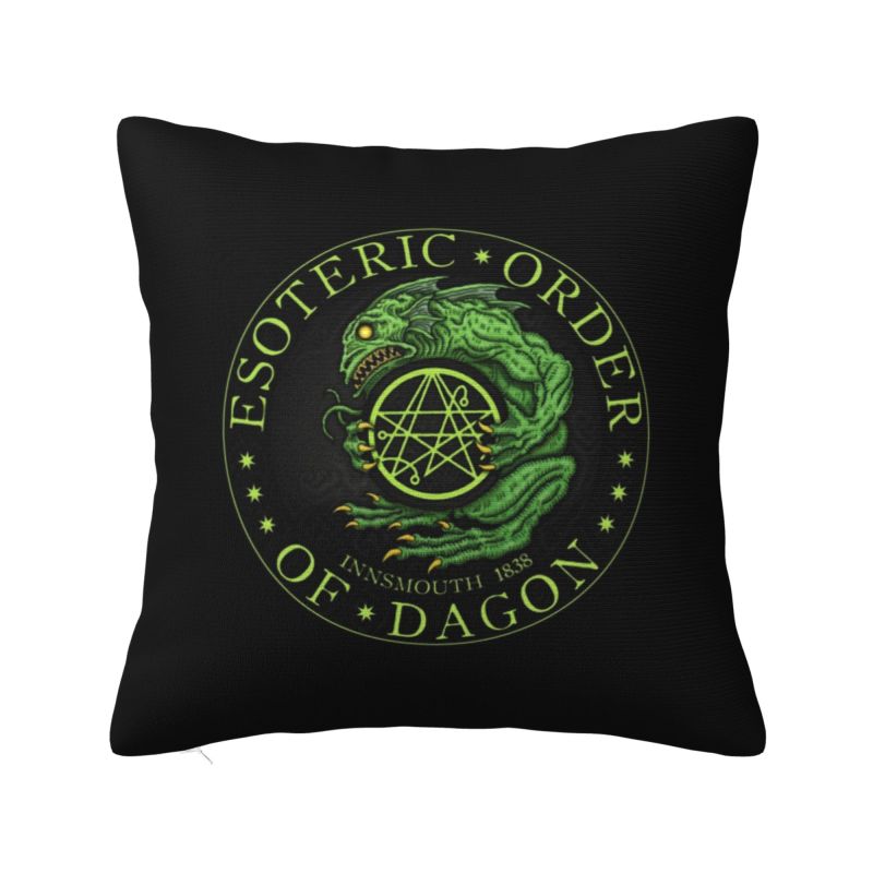 Custom Cthulhu Nordic Cool HP Lovecraft Cushion Cover Polyester The Old God of Rlyeh Pillow Case Home Decor