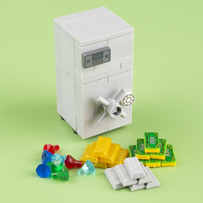 

Банкоматы Драгоценное золото Яйцо Руда Алмаз Строительные блоки Драгоценный сейф Деревянная бочка Банковская карта Кирпичи Игрушки