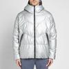 Nike Metallic Hooded Down Jacket Winter Edition Men Jackets Silver BV4709-096