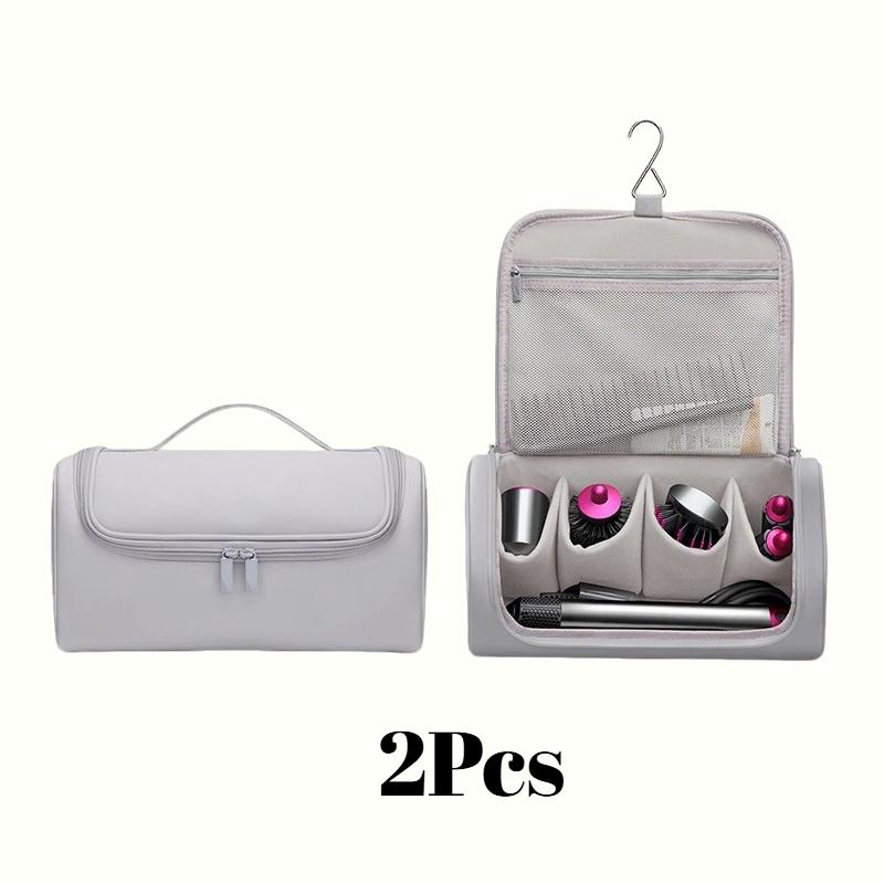 1/2 szt. Ukrywany haczyk Etui na suszarkę do włosów Wodoodporna Torba podróżna o dużej pojemności do przechowywania narzędzi do włosów Lokówka Antypoślizgowa saszetka