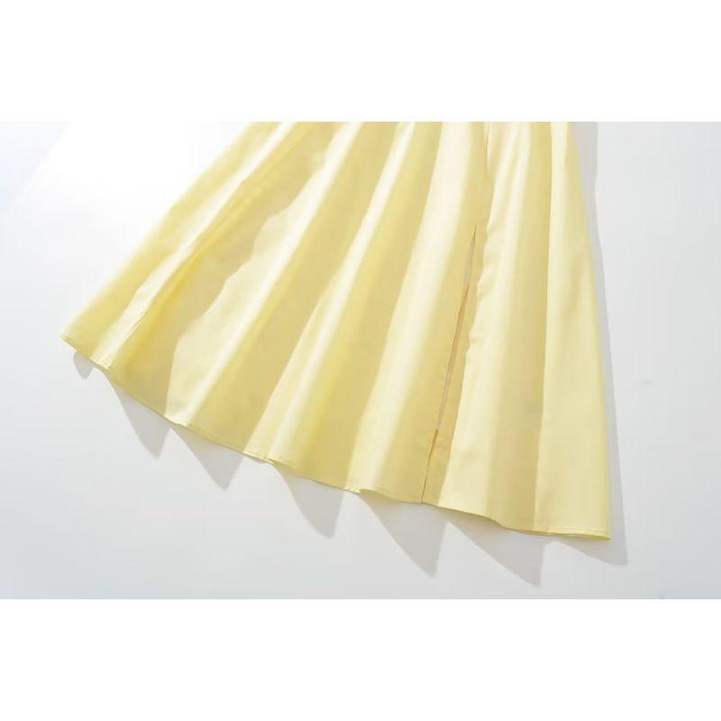 Women's New Open Back Sexy Waist Trimming Spaghetti Straps Dress