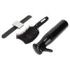 Escova Desembaraçadora com Ventilação Curva Frasco Borrifador Prendedor de Cabelo Grampo Pulseira Suporte Ferramenta de Penteado para Barba