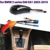 LED Handles Gear Shift Knob Lever Stick Head For BMW 5 Series E60 E61 520i 523i 525i 528i 530i 535i 540i 545i 550i 2003-2010
