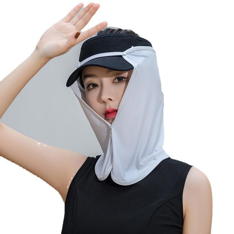 Quick Drying Fishing Cap Face Neck Sunshade Masks Cap UV Protection Visor Headwear For Outdoor Sport Golf Hiking Veil Travel Hat
