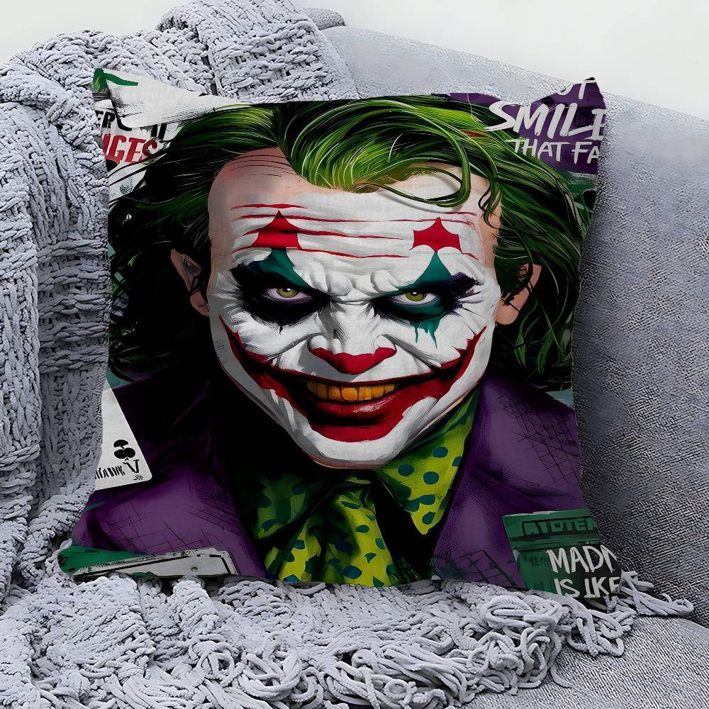 J-Joaquin P-Phoenix J-Joker Pillow Gifts Home Office Furnishings Bedroom Sofa Car Cushion Cover Case 45x45cm