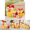Plush Chicken Toy For Kids Room Decor Pp Cotton Stuffed Animal**