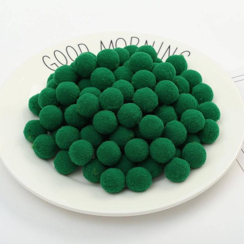 In Stock: High Elasticity Fluffy Polyester Hairball for DIY Handmade Clothing Accessories