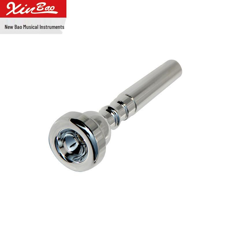 Muștiuc nou Bao Professional din alamă placată cu argint pentru trompetă (7C, 3C, 5C, 1.5C)