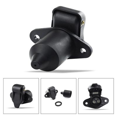 Europäischer Traktor-Steckdosenstecker, 3-polig, 3-Wege-Anschluss, Anhängerkupplung, Adapter, leicht, für LKW, Anhänger, Wohnwagen, Transporter