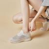 High Quality Slip-On Women Walking Shoes Mesh Lightweight Breathable Women Sports Shoes Fashion Rhinestone Wedge Sneakers Women