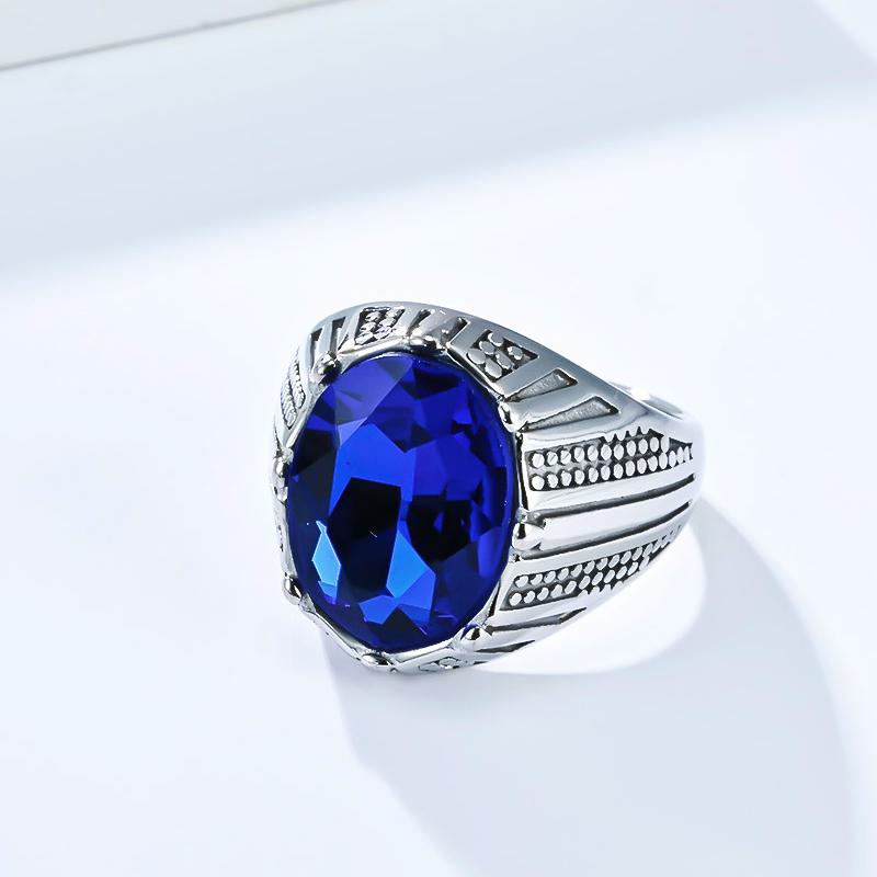 

Модное кольцо с цирконом 2025 года с мужским и женским шармом, уникальное кольцо, ювелирное изделие 12