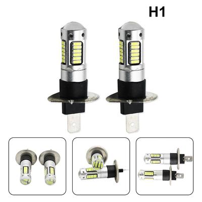 LED Front Fog Lamp 1pair Automobile Lamp Conversion Kit H1 4014 30SMD