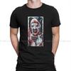 Art Classic Men TShirt Terrifier Horror Films Crewneck Tops 100 Cotton T Shirt Humor High Quality Gift Idea