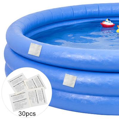 30Pcs Adhesive Patches for Inflatable Swimming Pool Ring Water Game Repair Tape