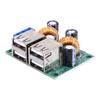 740V To 5V 3A 4 USB Interface Car Charger Buck Module Step Down Board