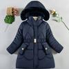 Kids' Fashion Fleece-Lined Thickened Hooded Oversized Sweatshirt Warm Casual Jacket For Fall/Winter