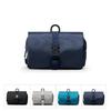 Large Capacity Japanese Folding Toiletry Bag with Hook for Travel Toiletries Cosmetic Organizer Snap Shut Design