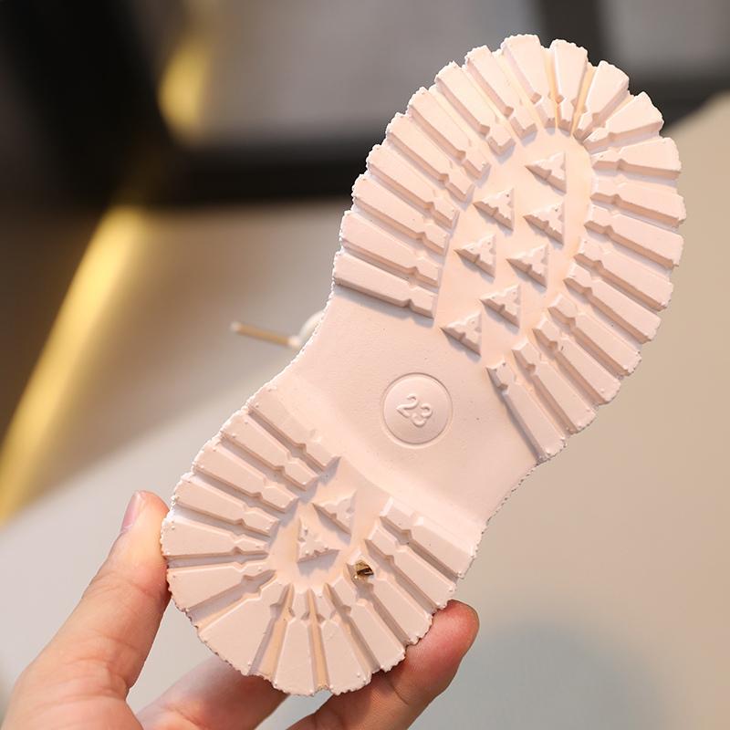 Jungen Mädchen Herbst Winter kurze Stiefel seitlicher Reißverschluss Design rutschfeste wasserdichte langlebige Schuhe