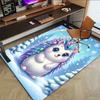 1PC Unicorn Hedgehog Extra Large Non Slip Floor Carpet, Office, Family, Bedroom, Studio Large Area Rug Indoor Rugs