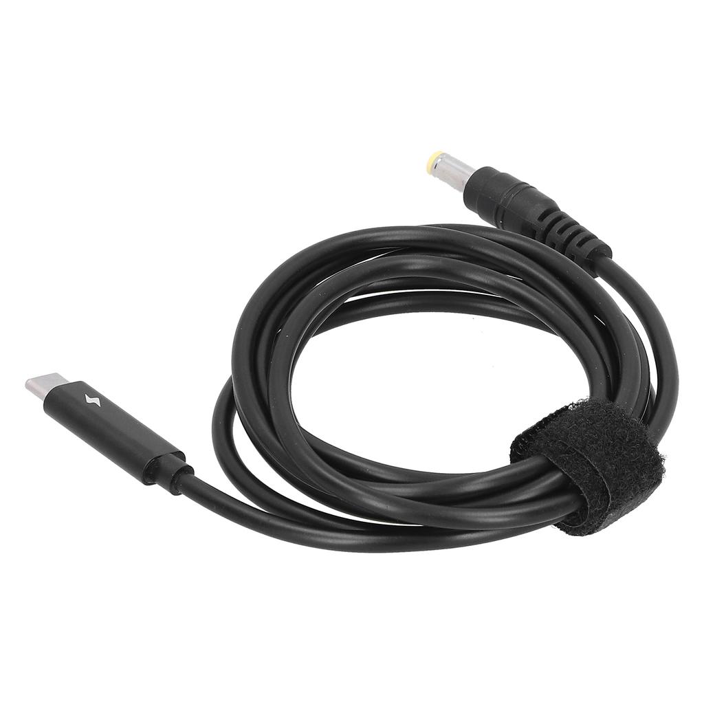 Quick Charging Cable Type C Charging Port DC5.5x2.5MM Interface for Notebook Power Charger