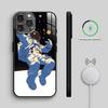 A-Astronaut in Space   Phone Case For iPhone17,16,15,14,13,12,11 Plus,Pro Max Magnetic For Magsafe Wireless Charging