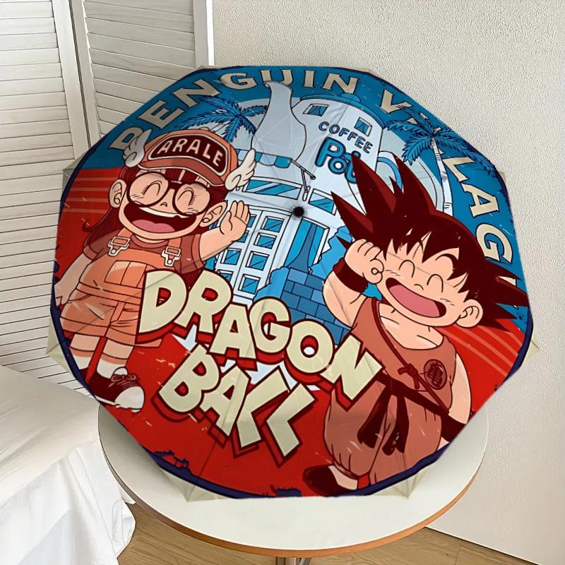 

1PC Dragon Ball Automatic Folding Umbrella | Vibrant Motif & Compact Design for Everyoneyy250930054