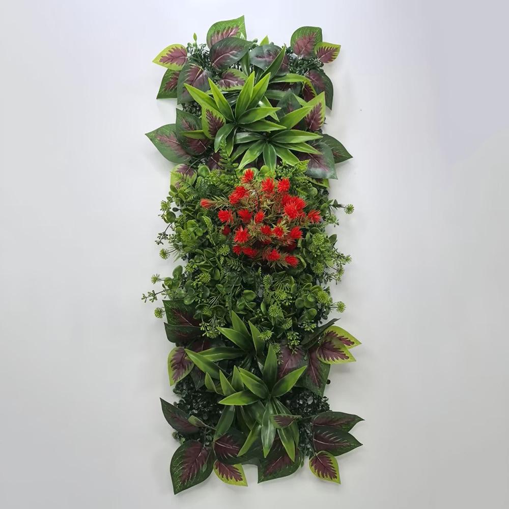 25x75CM Artificial Fern Green Wall Panel for Home Decoration