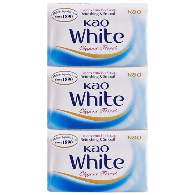 

KAO White Milk Elegant Floral Scent Soap 3-Pack