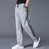 Men's Elastic Waist Straight Leg Plus Size Sports Pants