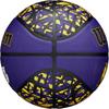 Wilson NBA Team Graffiti Los Angeles Lakers Basketball Size 7 Outdoor Diameter 24.5cm