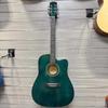 Bright Matte 41-Inch Folk Guitar - Perfect for Beginners