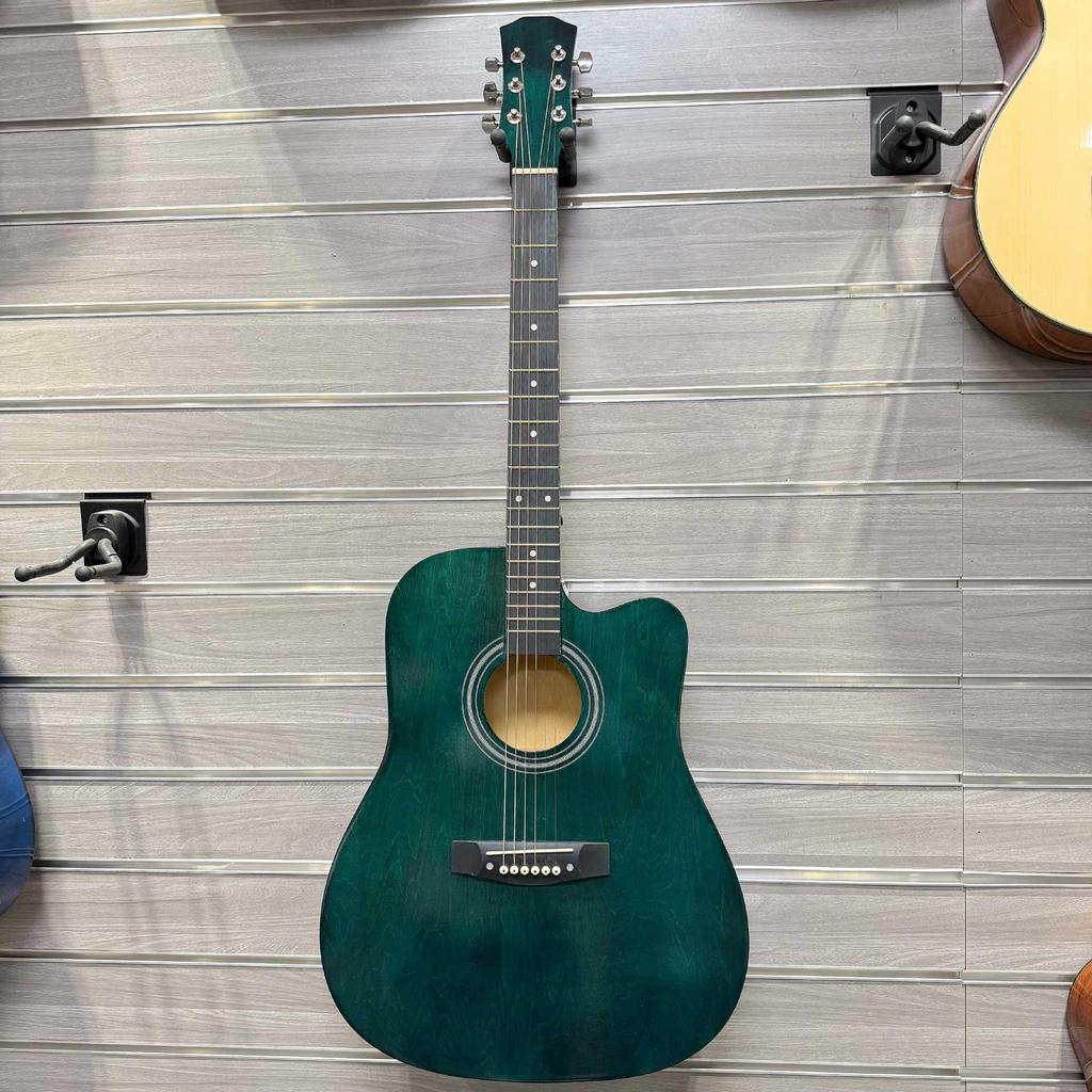 Bright Matte 41-Inch Folk Guitar - Perfect for Beginners