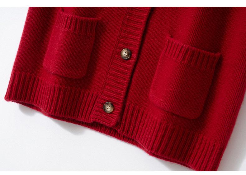 Women's Cashmere Vest: Autumn & Winter Style, Sleeveless, Fashionable Layering Cardigan, 7-Gauge Thick