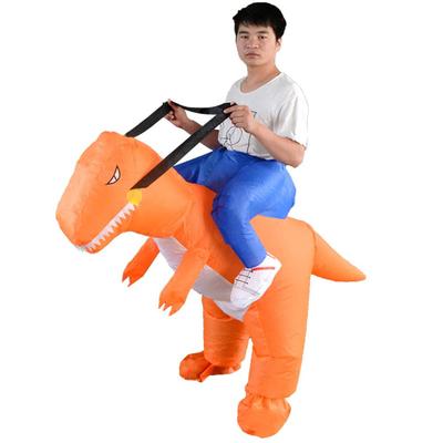 MUXIU Halloween Dinosaur Cosplay and Inflatable One Size Fits 4 Colors Available Costume, Green, Red, Orange, Blue, Costume, Fun, Pranks, Popular,