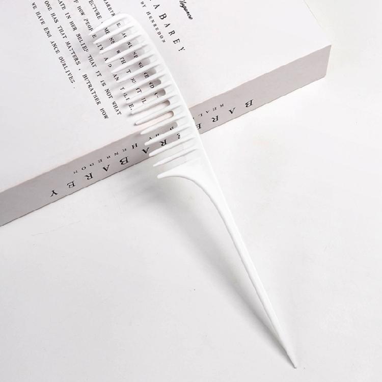 Portable Comb For Travel And Professional Styling Wide Teeth Pointed End For Parting Updos And Highlighting Tasks