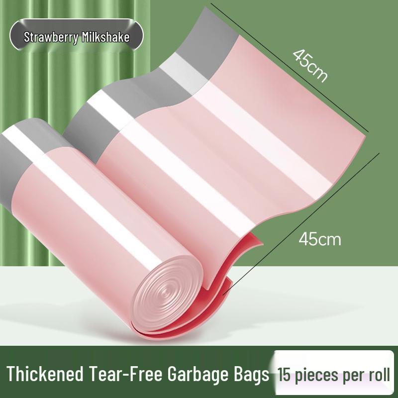 

Пакеты для кухонного мусора на завязках без слез, большие и прочные