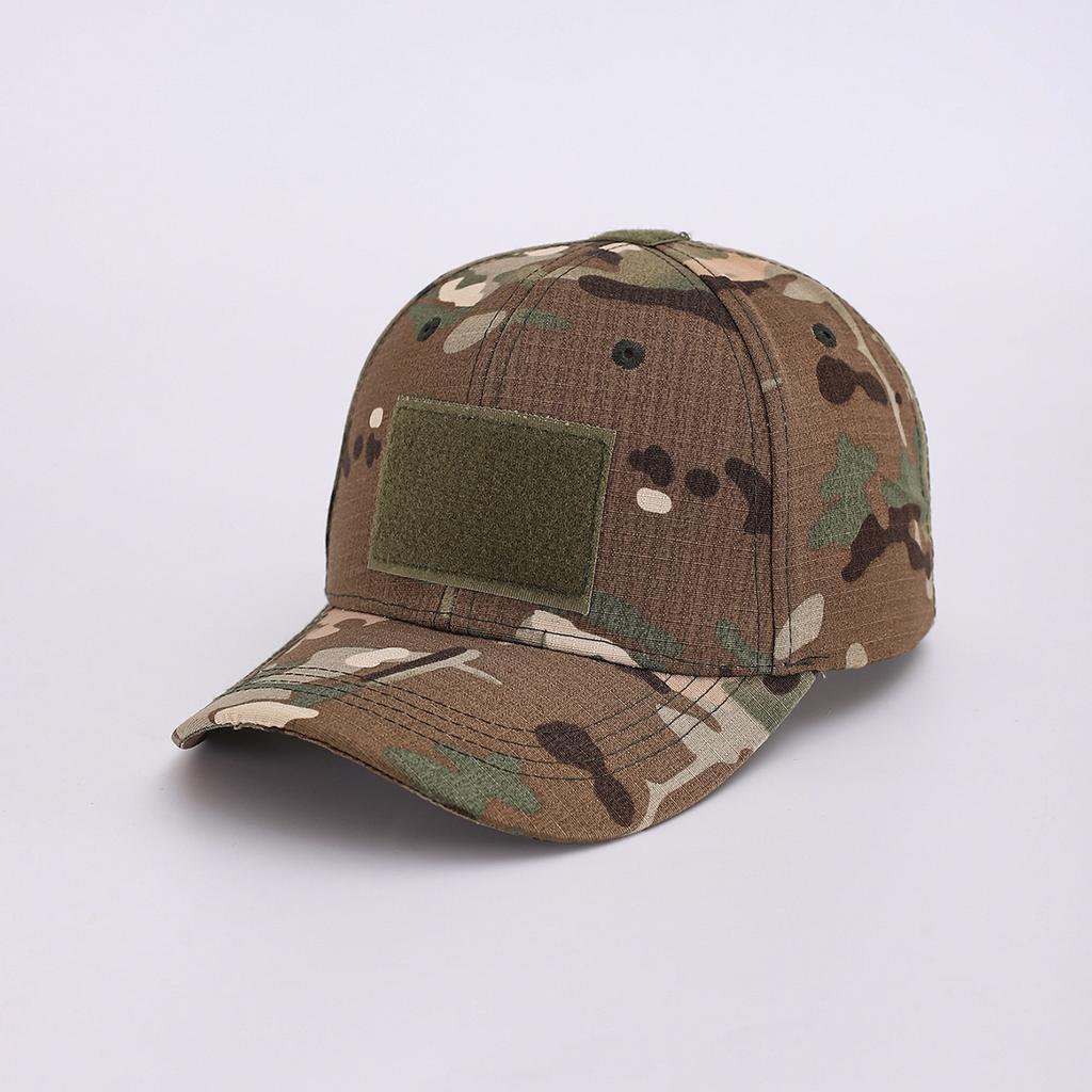 Military Fans Outdoor High-Quality Python Velcro Baseball Cap Men'S Tactical Camouflage Hat Sports Mesh Cap