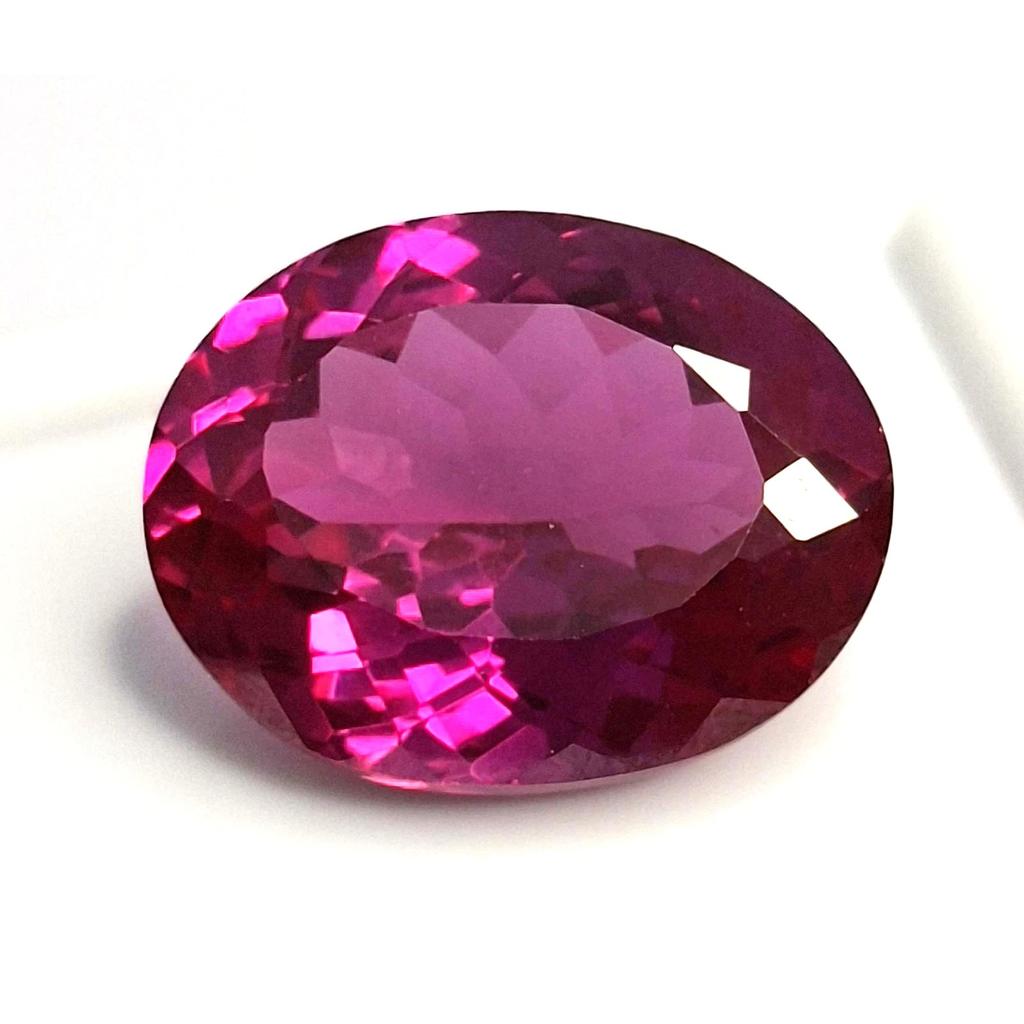 Natural Dark Pink Spinel Oval Cut 11-13 Ct Stunning Certified Loose Gemstone