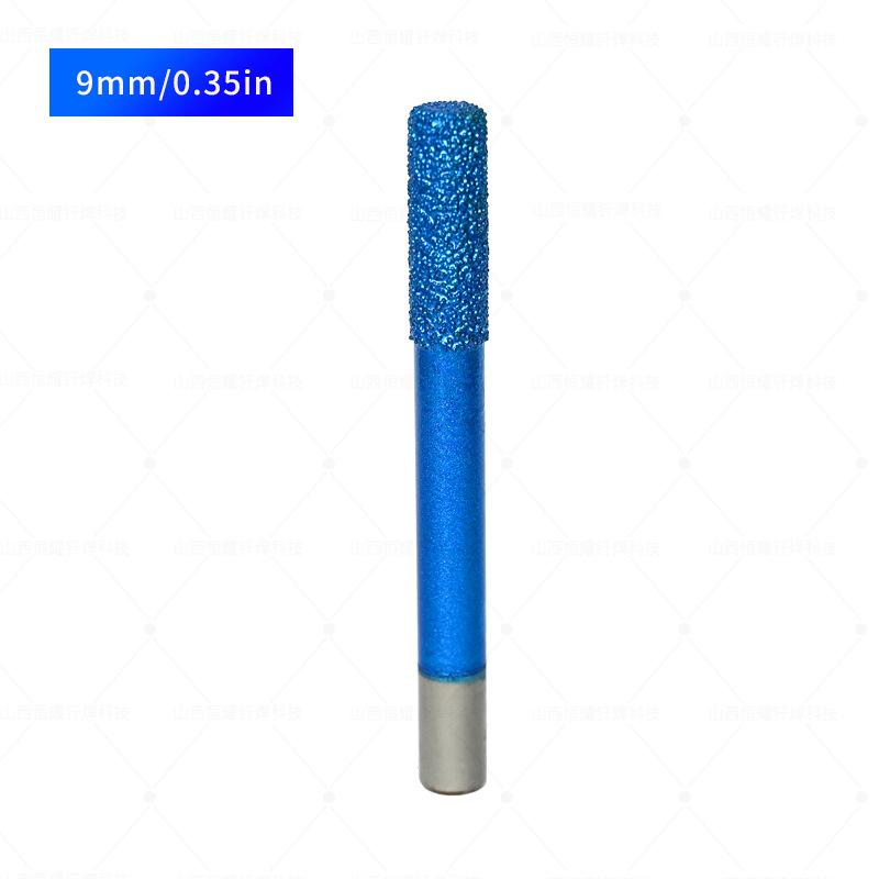 Brazed Flat Head Engraving Drill Bit for Ceramic, Bluestone, Marble High Precision Cutting & Hollowing