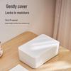 Desktop Dustproof Wet Wipe & Tissue Storage Box with Lid