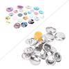 Cloth Bag Cover Buttons Kit Round Button Base DIY Handmade Crafts Buckle Making Tools Cover Buttons Assembly Tool Cover Buttons