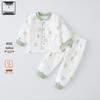 Korean Style Thickened Velvet Baby Coat for Boys and Girls - Autumn/Winter Solid Color Toddler Top