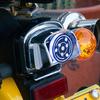 Motorcycle Brake Light Rainbow Vortex Flashing LED Rear Tail Light Headlights For Motorcycle Scooter Accessories
