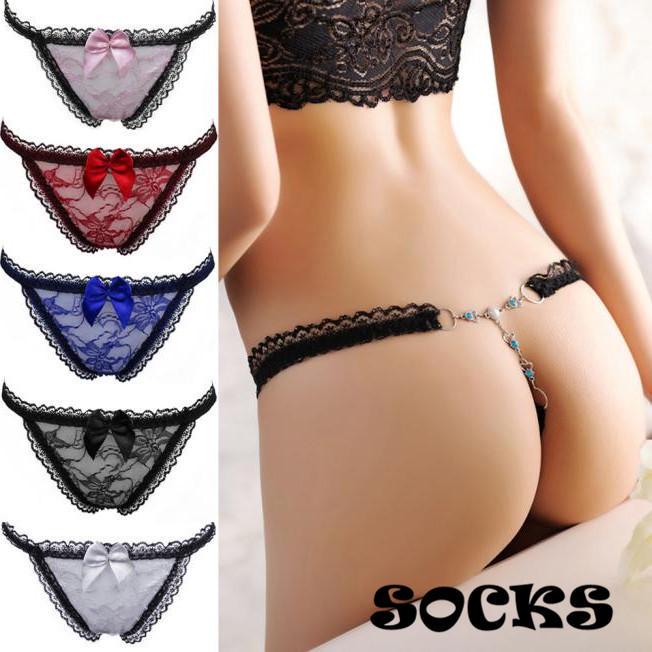 

Женское бельё. Сексуальные кружевные трусики стринги