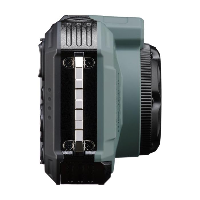 PENTAX Compact Digital 15m 2m CALS 4x Optical 32GB SD Card Included WG-1000 Camera, Waterproof, Dustproof, Shockproof, Mode, 16MP, Zoom, (Olive)