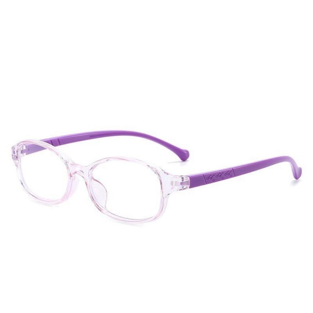 Fashion Transparent Anti Radiation Glasses for Kids Anti Blue Lens Computer Eyewear Replaceable Protection Lens