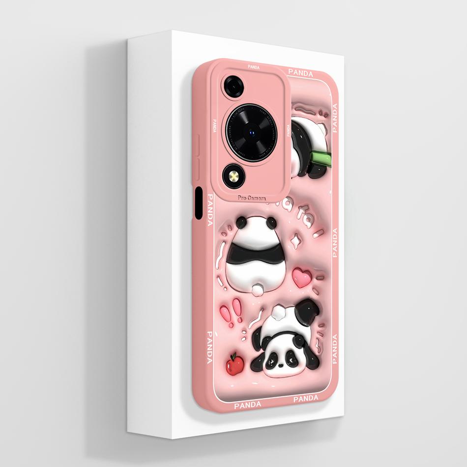 Case For Huawei Nova Y72 Cute Design Phone Cover Camera Protector Soft Liquid Silicone Funda Models MGA-LX3 Protective Bumper