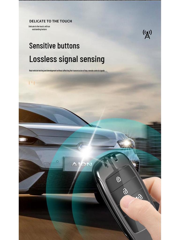 GAC AION Y Key Case for 23 Models: Fits 70/80S, Hyun 580 Charm 630, with V Buckle and LX PLUS Car Shell.