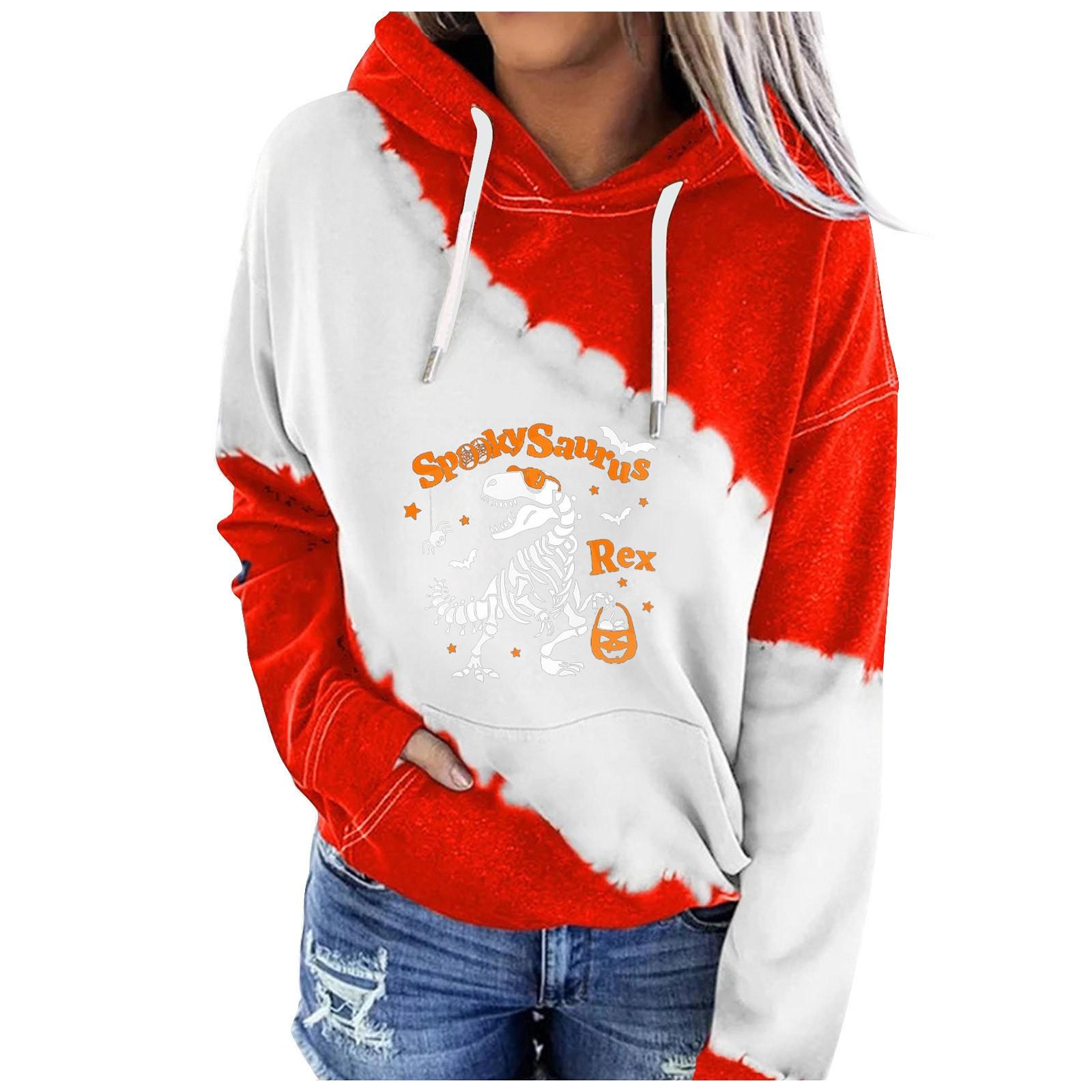 

Женская одежда, осенне-зимний Хэллоуин, круглый вырез, длинный рукав, большой свободный плюшевый утолщенный свитер, топ XXXXL красный