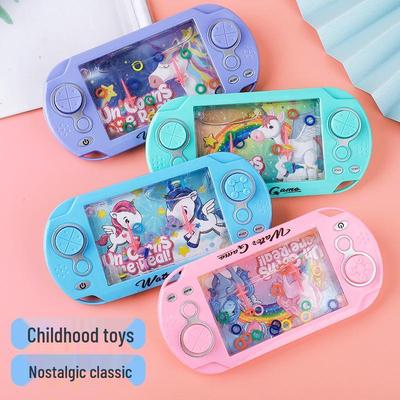 Juego de Memoria Portátil Lanza Aros y Golpea al Topo para Niños